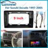 9 Inch Car Frame Fascia Adapter Android Radio Dash Fitting Panel Kit For Suzuki Escudo 1997-2005