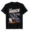 2026 Kyle Busch #8 Cheddars Nascar Renn-Grafik-T-Shirt Motorsport