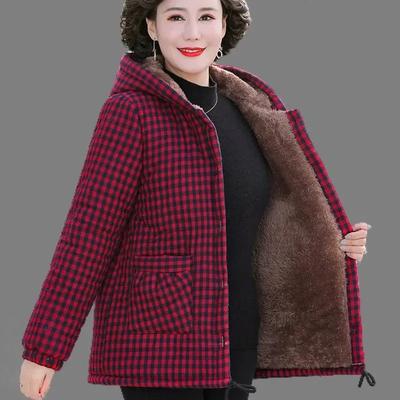 Women's Winter Thickening Coat Large Size Short Jacket Warm Jacket