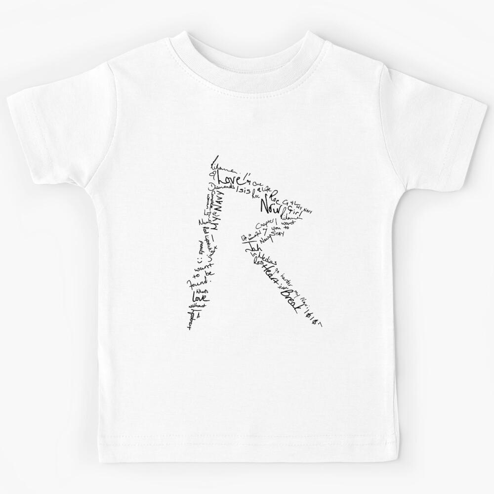 Rihanna Love Letter Kids T-Shirt 120