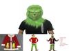 Eye-catching Grinch Cosplay Costume Set For Halloween Masquerade Parties