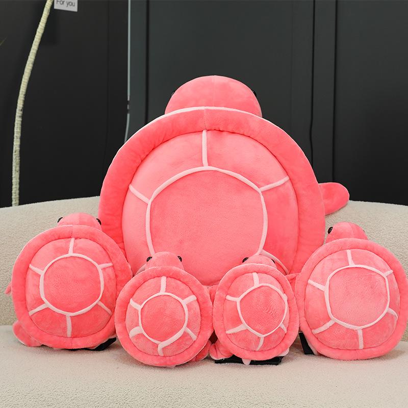Thickened Ski Protective Gear: Wearable Turtle Shell Plush Toy for Hip and Knee Protection