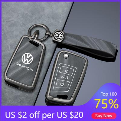 VW GTI GOLF 2026 Hot For VW VOLKSWAGEN Car Zinc Alloy Smart Remote Key Key Fob Case Cover For VW Volkswagen MK7 Golf 7 Tiguan MK