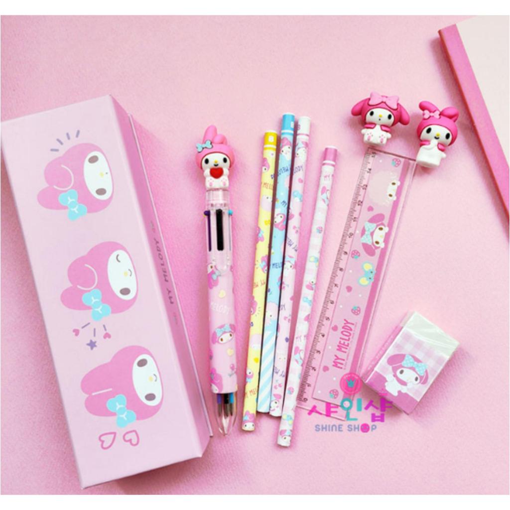 Sanrio Characters Popular Stationery Set (My Melody)
