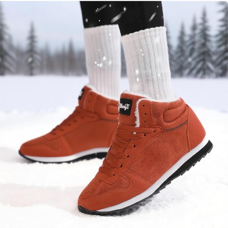 Women s Platform Snow Boots Chunky Sole Waterproof Warm Fleece Casual Shoes Warm Plush Non-Slip Sole Simple Elegant Snow Boots 36 4460₽