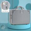 New Minimalist Style Portable Suitcase 14 Inch 16 Inch Makeup Box with Small Mini Travel Password Box Storage Bag As A Souvenir