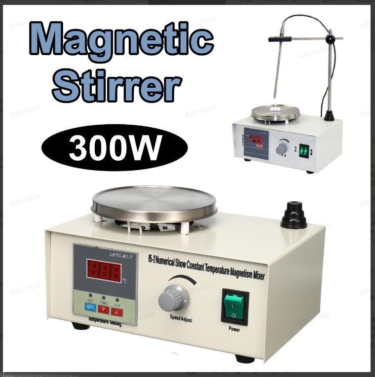 

85-2 Digital Magnetic Stirrer: Powerful Constant Temperature & Display UK Plug