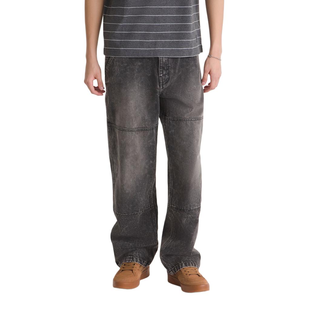 Vans Rowan Washed Distressed Straight Leg Jeans Men Bottoms VN000ZY6E90