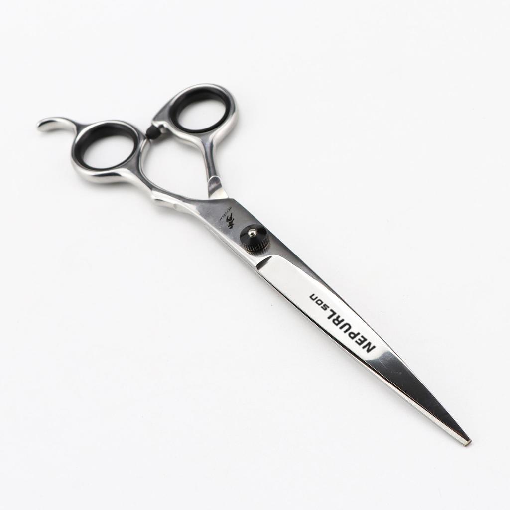 7-inch Napsun Black Pet Grooming Scissors Set: 4 Straight Shears, Fishbone Design, 3pcs 5pcs Options