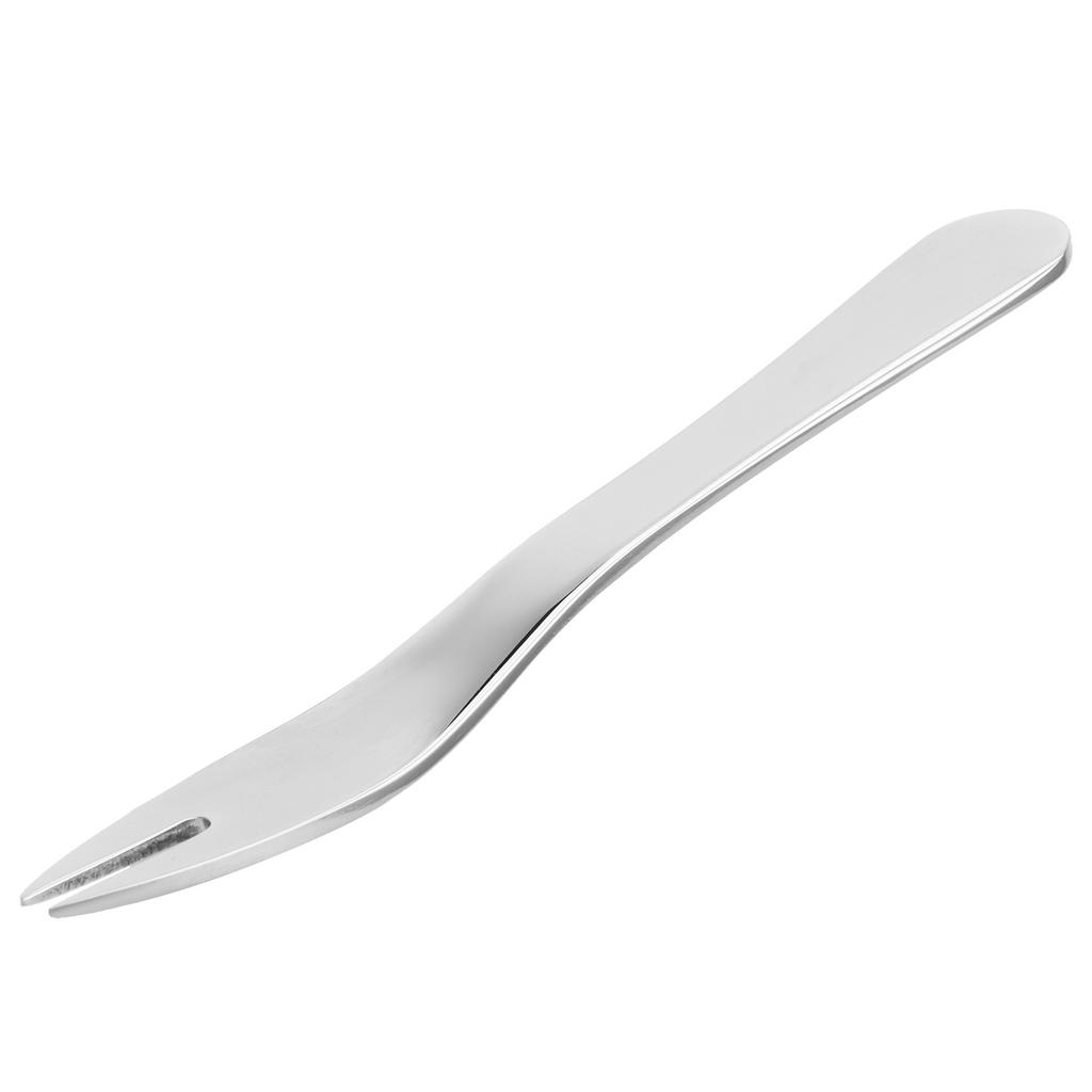 Fruit Fork 304 Stainless Steel Lovely Mini Dessert Fork for Cake Party Restaurant HotelStainless Steel Color 1Pc