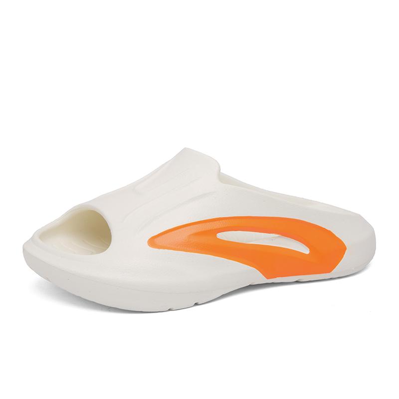 Summer New Men's Shower Slippers Flip-flops Indoor and Outdoor Home EVA Sandals Non-slip Casual Beach Men's Shoes Mesh Slippers