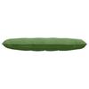Back Cushion Light Green 140 x 50 cm Cord Fabric