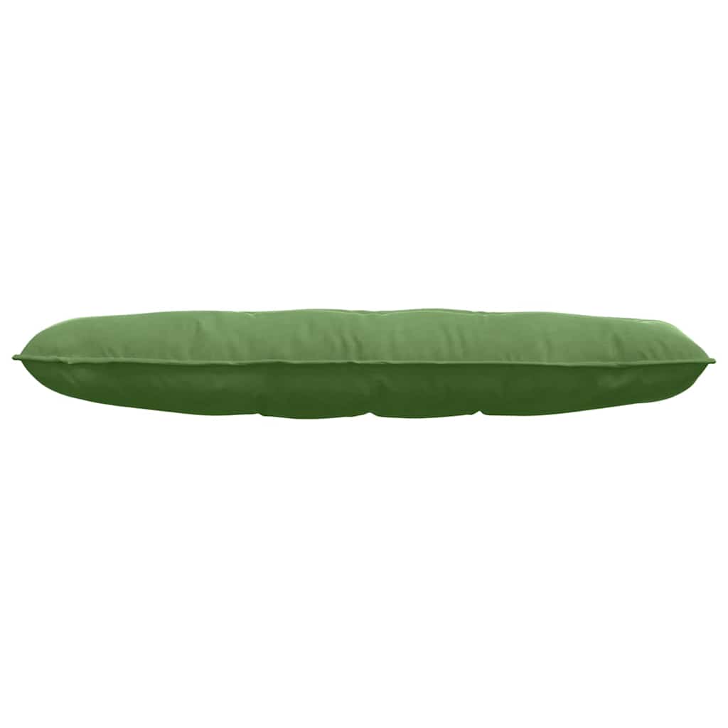 Back Cushion Light Green 140 x 50 cm Cord Fabric