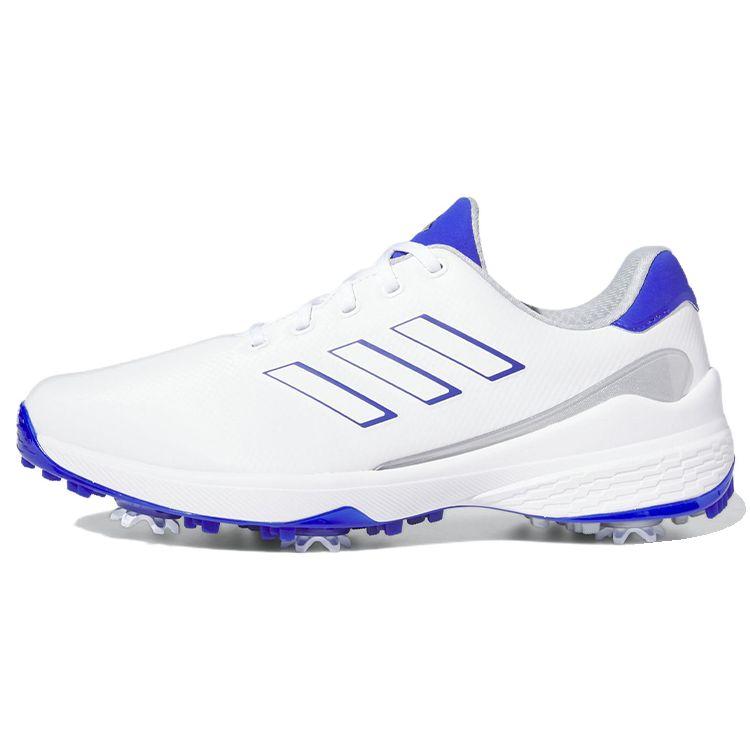 

Adidas ZG23 Golf Wide White Lucid Blue чоловічі кросівки Cloud-White Silver-Metallic H03673 41⅓
