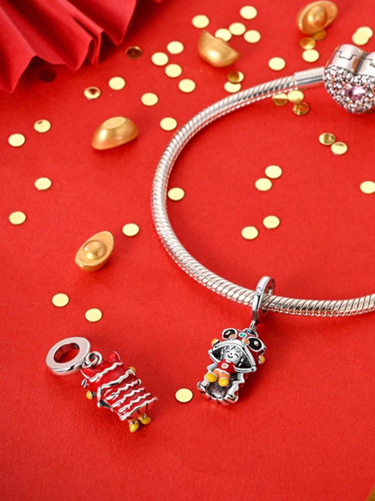 Christmas Snow House Socksbeads Charm Copper Plated Fit Charms Copperoriginal Bracelet For Jewelry Making Diy Charm