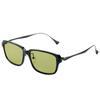 Zeque Polarized Sunglasses JAKE Gloss Black Gunmetal EASE GREEN F-2205 &