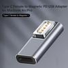 DC5521 PD Type-C Female to Magnetic Adapter for Macbook Air/Pro Fast Charging Plug Converter for Apple Magsafe 1 Magsafe 2