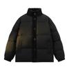 OO Stand-up Collar Cotton-padded Jacket for Men and Women In Autumn and Winter, Thickened Couple's Loose Cotton-padded Jacket