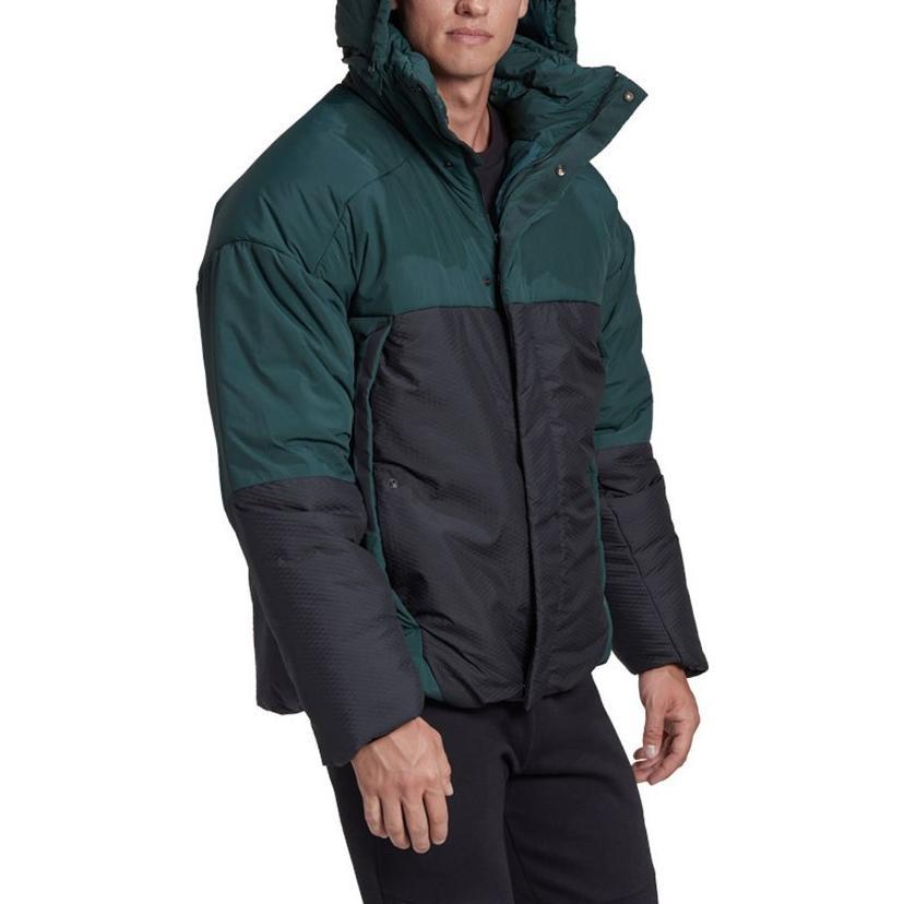 adidas Terrex Myshelter Cold.Rdy Double Down Jacket 'Green Black' Men's HG6031