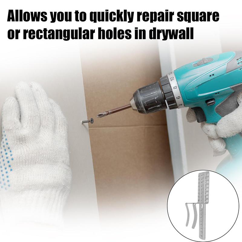 10/20Pcs Heavy-Duty Drywall Repair Clip With Screws Easy Wall Patch Repair Fastener Suitable For 1/2-Inch 5/8-Inch Thick Drywall