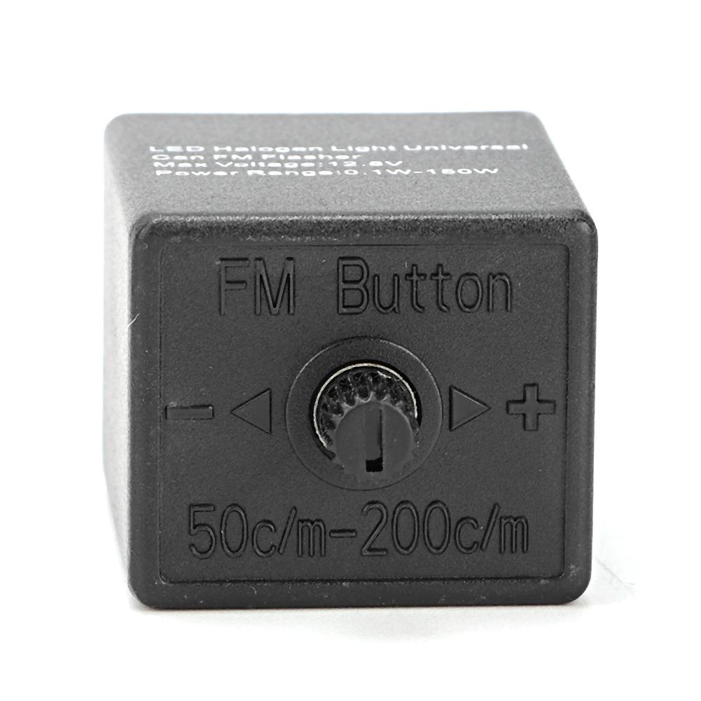 Universal 12V Motorrad Einstellbar LED Blinker Blinkerlicht Blinkrelais