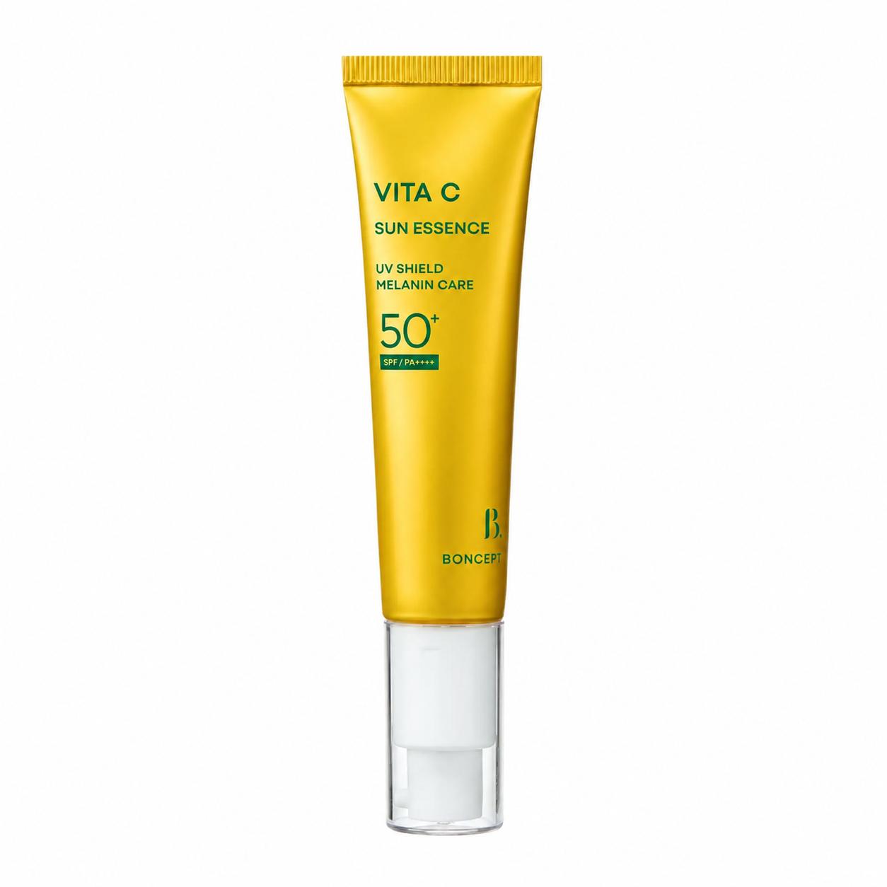 BONCEPT Vita C Sun Essence 35 мл – Легкая эссенция-солнцезащитный крем с витамином С для сияющей и увлажненной кожи