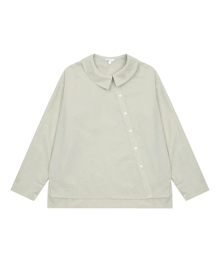 HYEYEONG KIM Side Slit Blouse-Mint