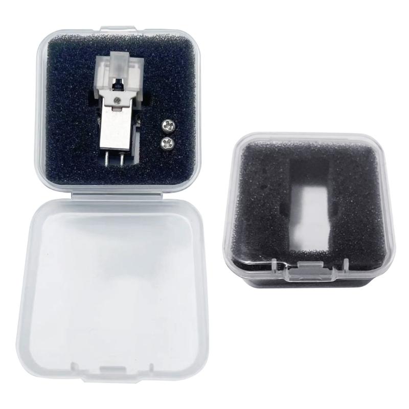 5/10 Stück Phono Shell Case Headshell Cartridge Keeper Transparent Plattenspieler Plattenspieler Stifte Halter Phonographen Lagerung