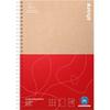 Notepad (College Pad) - Share College A5 - 100 Sheets - Recycled Paper 70 G/m² - Punched, Rounded Corners