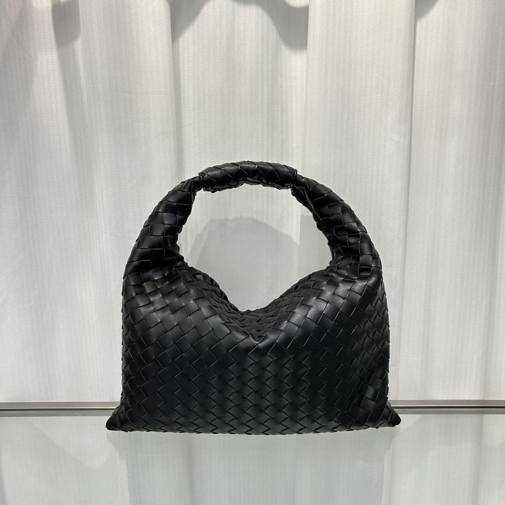Bolso bandolera de punto de cuero nuevo transfronterizo, Bolso bandolera de cuero de moda para celebridades de Internet para mujer