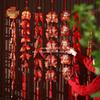 2026 Spring Festival Hanging Decorations: New Year Firecrackers, Lucky Bag, Chili, and Lantern Ornaments for Your Living Room