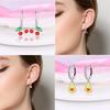 Avocado Earring Sunflower Moon Apple Earring Butterfly Dragonfly Jewellery Gift Authentic copper Wedding Gifts Accessory Set