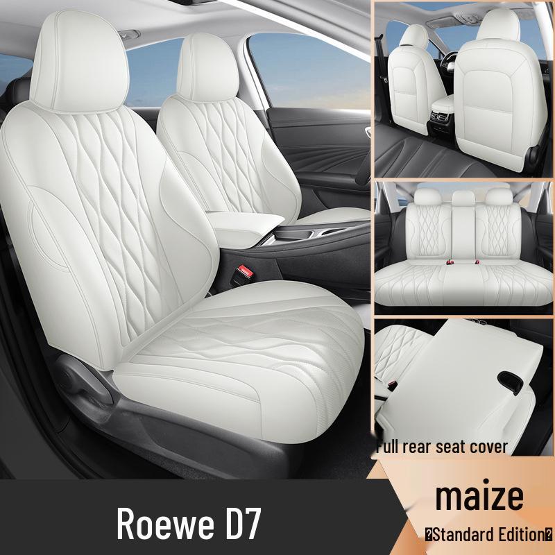 

Roewe D7 Car Seat Cushion, Full Leather, Universal for All Seasons Note Car Model Year