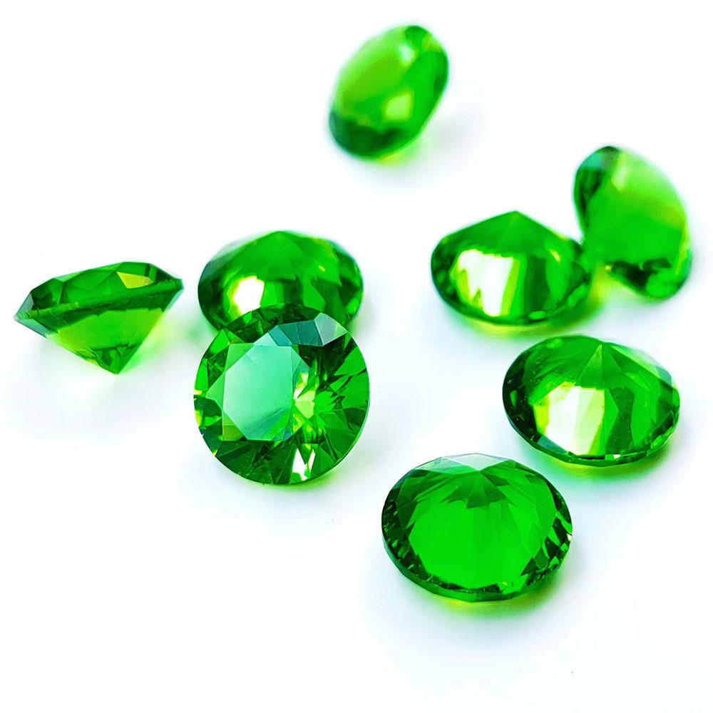10mm Colorful Crystal Glass Diamond Party Decor Gems Wedding Table Ornaments DIY Accessories Pack of 10