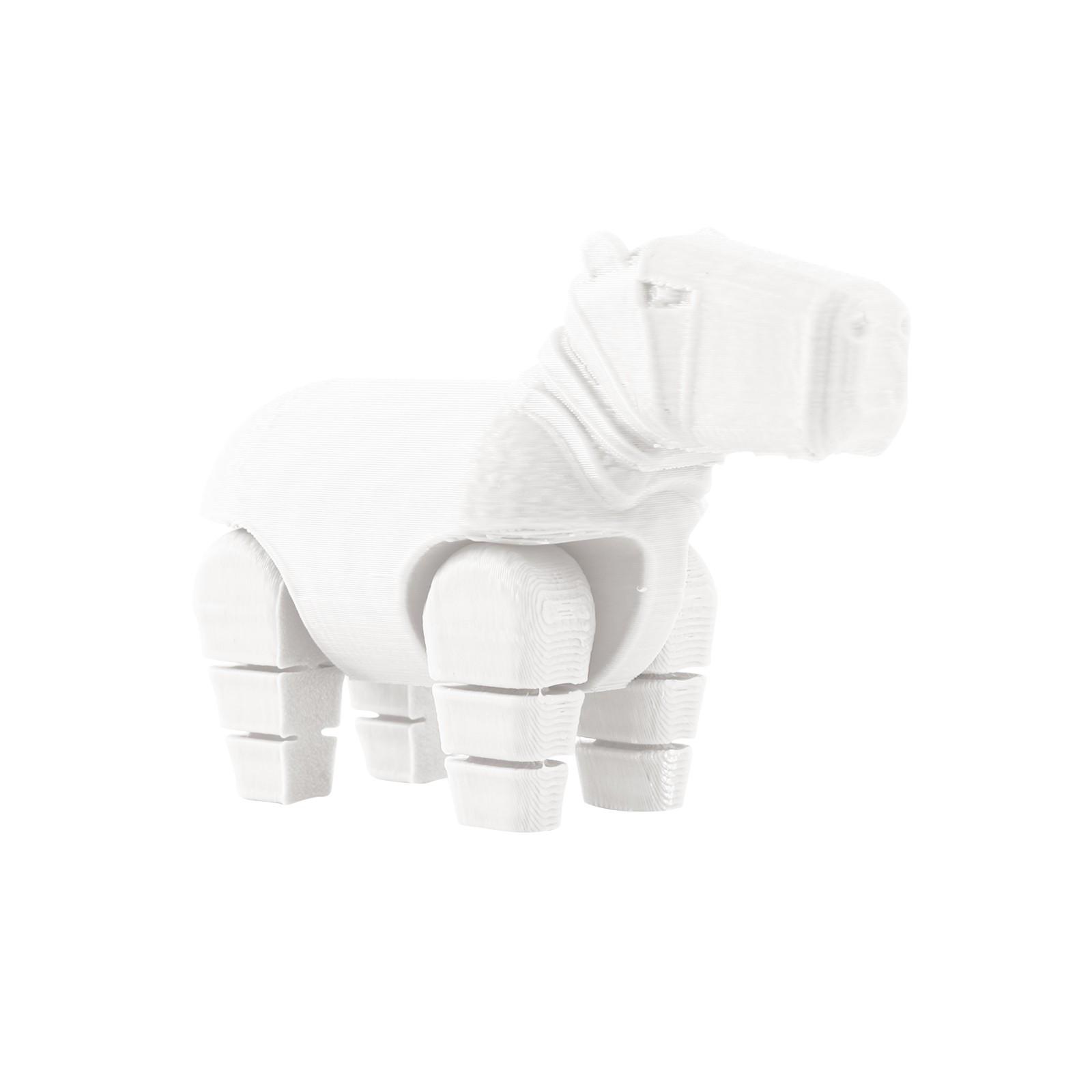 

3D-печатная креативная игрушка капибара декоративная шарнирная модель для взрослых и детей One Size белый