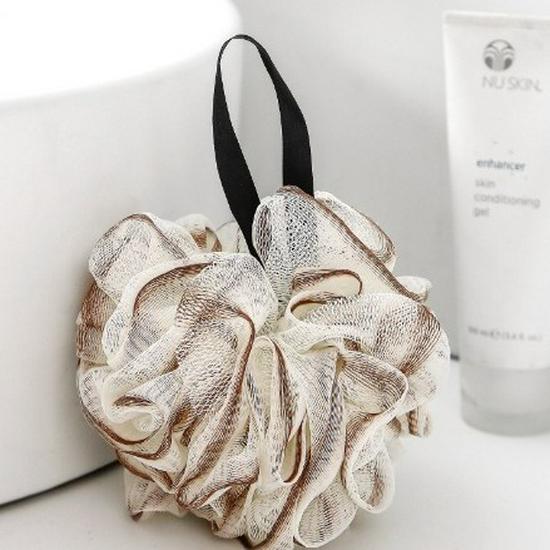 High-End Non-Dispersing Super Soft Exfoliating Bath Flower Ball for Men and Women