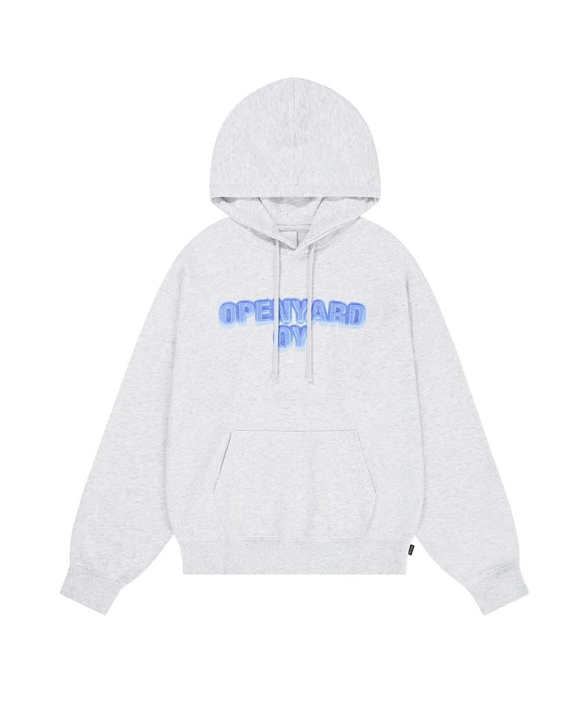 Fuzzy Opyd Hoodie - Light Melange
