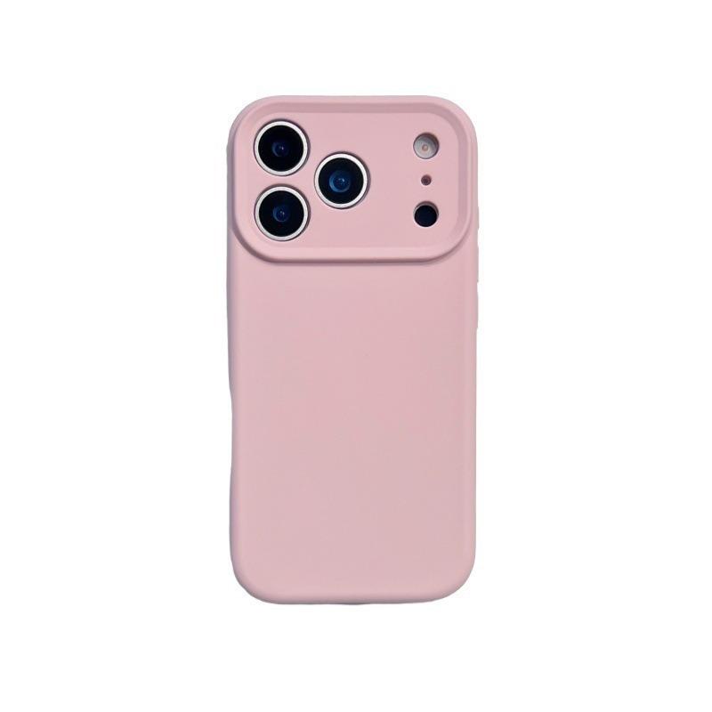 Liquid Silicone Is Suitable for iPhone17 Pro Mobile Phone Case, Simple Skin Feel, Apple 16 Pro All-inclusive Anti-drop Protective Case.