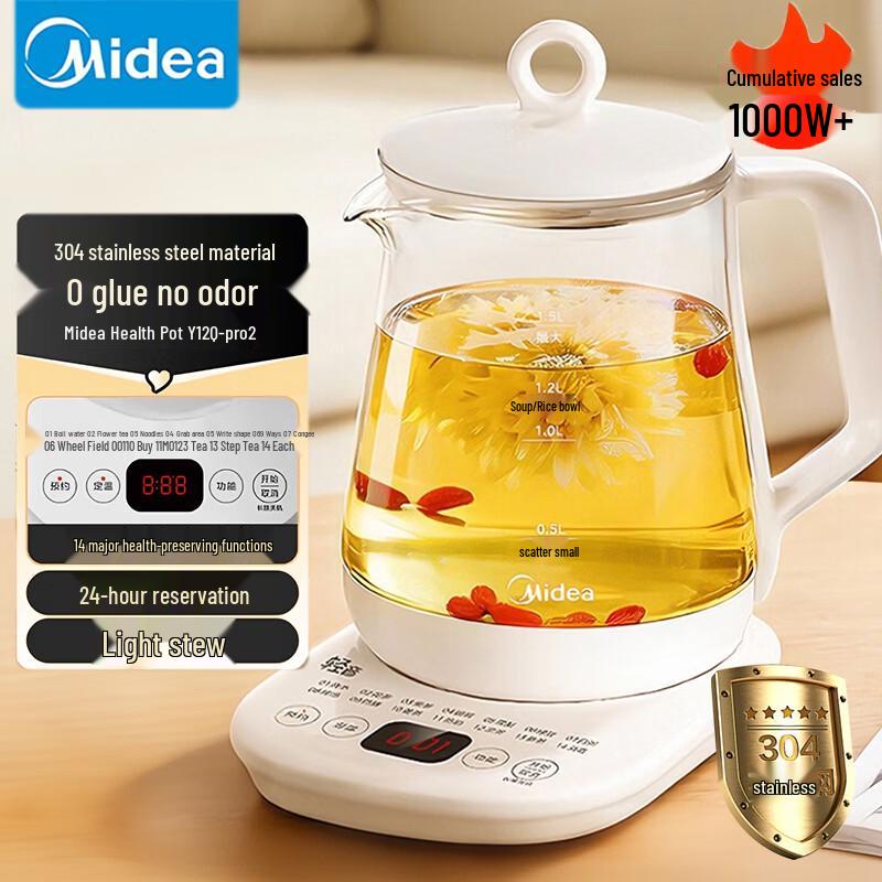 Midea 1.5L Smart Wellness Kettle