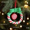 Hanging Fake Candy Pendant Rainbow Design Xmas Tree Hanging Decor  Christmas Party Decor