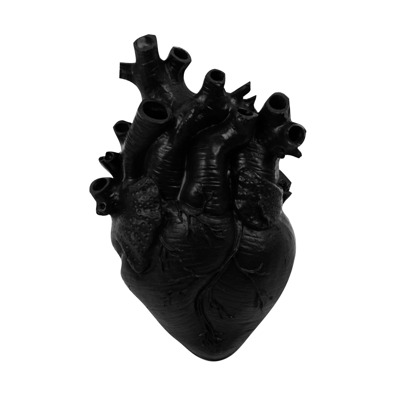 

Цветочные горшки из смолы в форме сердца, уникальные креативные вазы, цветочные композиции, декоративные вазы, 1 шт. One Size