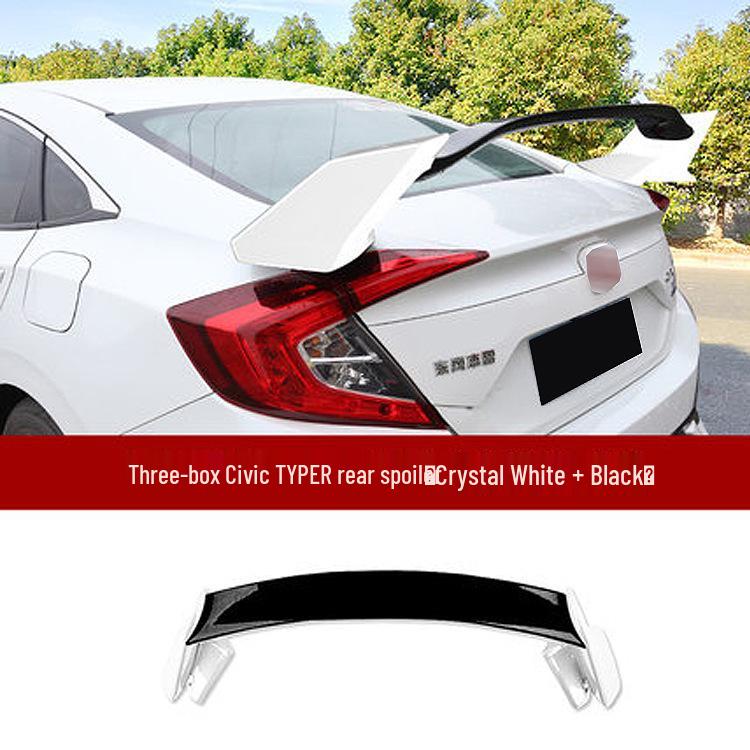 16-19 Generation Civic Type-R Rear Spoiler & Wind Deflector Roof Kit