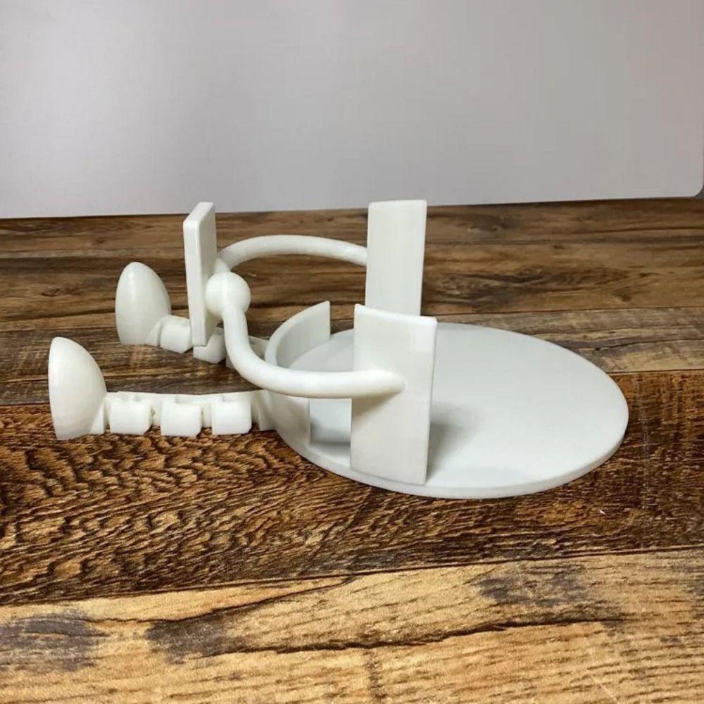Reusable 3D Printed Tissue Holder Creative Towel Roll Rack  Bathroom Accessory