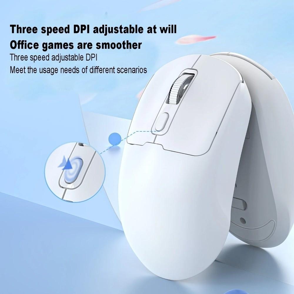 Silent 2.4G Cordless Mouse Dual-Mode Ergonomic Mouse Laptop Wireless Mouse  PC