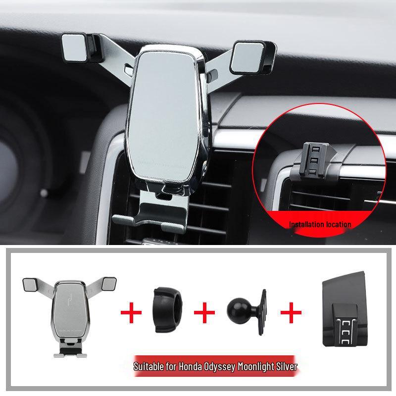 Bezprzewodowy uchwyt na telefon z ładowaniem do samochodu hybrydowego Honda Odyssey/Elysion