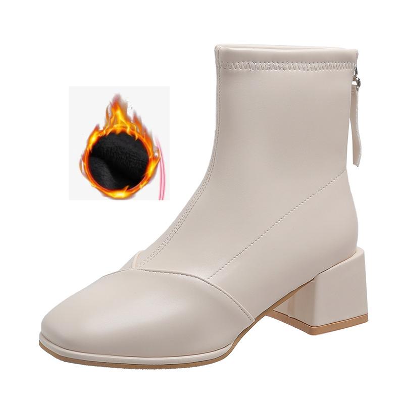 

Модный британский стиль с короткими сапогами для женщин 40