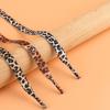 Leopard Prints Shoe Laces Polyester Shoe Laces 120cm Long Flat Shoelaces for Adults Kids Trainers Sneakers Running Shoes