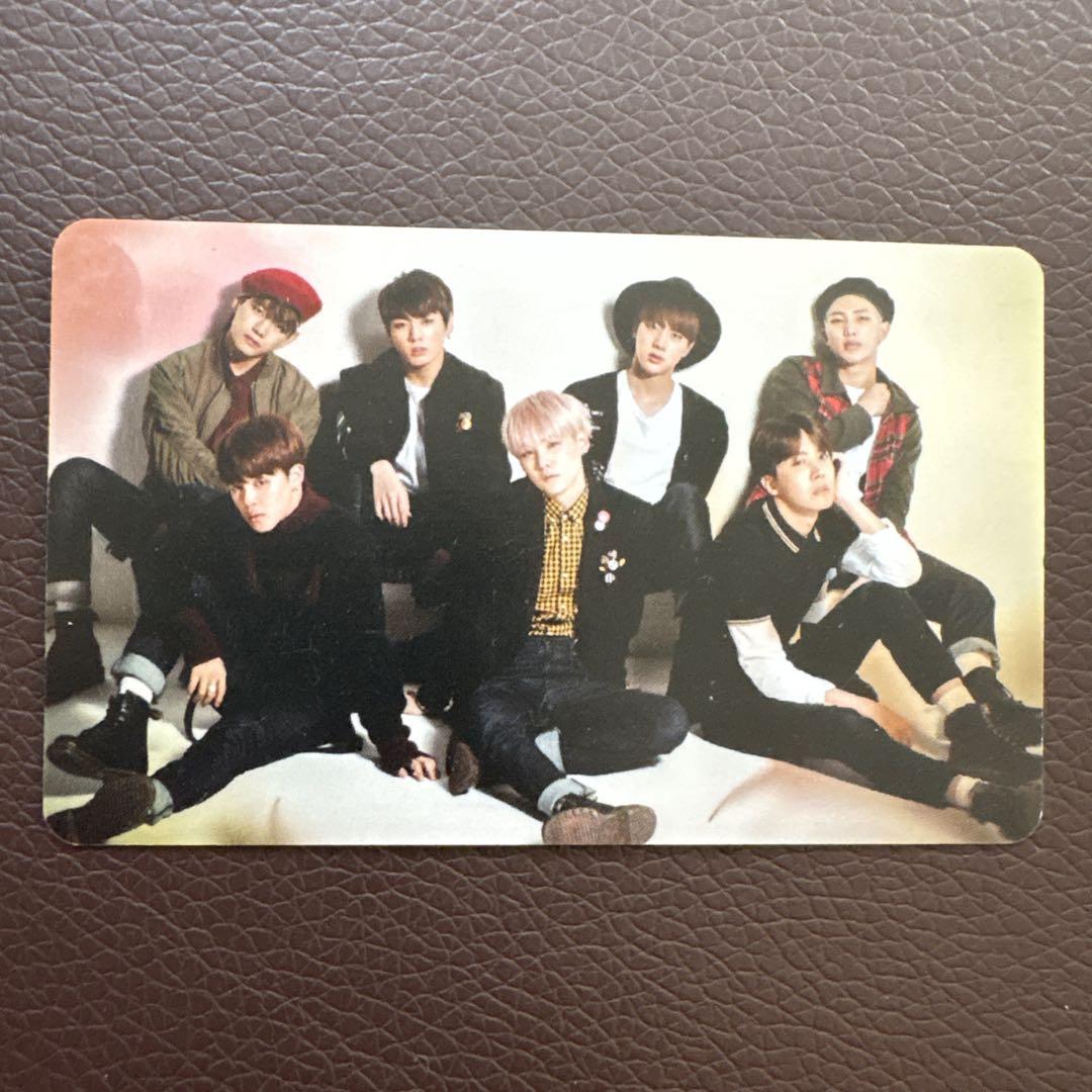 

[USED] BTS I NEED U trading cards