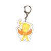 Llavero acrílico de Anime Naruto, accesorio, llavero de dibujos animados de Uzumaki Naruto