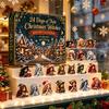 Collectible Fantasy Witch Figurines Christmas Witches Advent Calendar 2026, 24 Days Yule Countdown Box, 2D Novelty Surprising Box for Acrylic Figurine